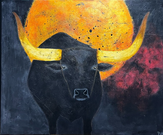 Kraftvoll - Nr. 297 (100 x 120 cm)